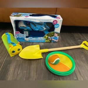 Kids Outside Toy Lot